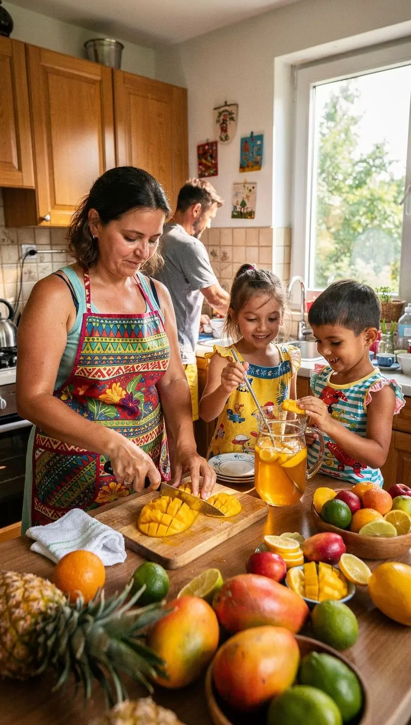 Kellemesen gőzölgő tea, amely trópusi vakációra csábít